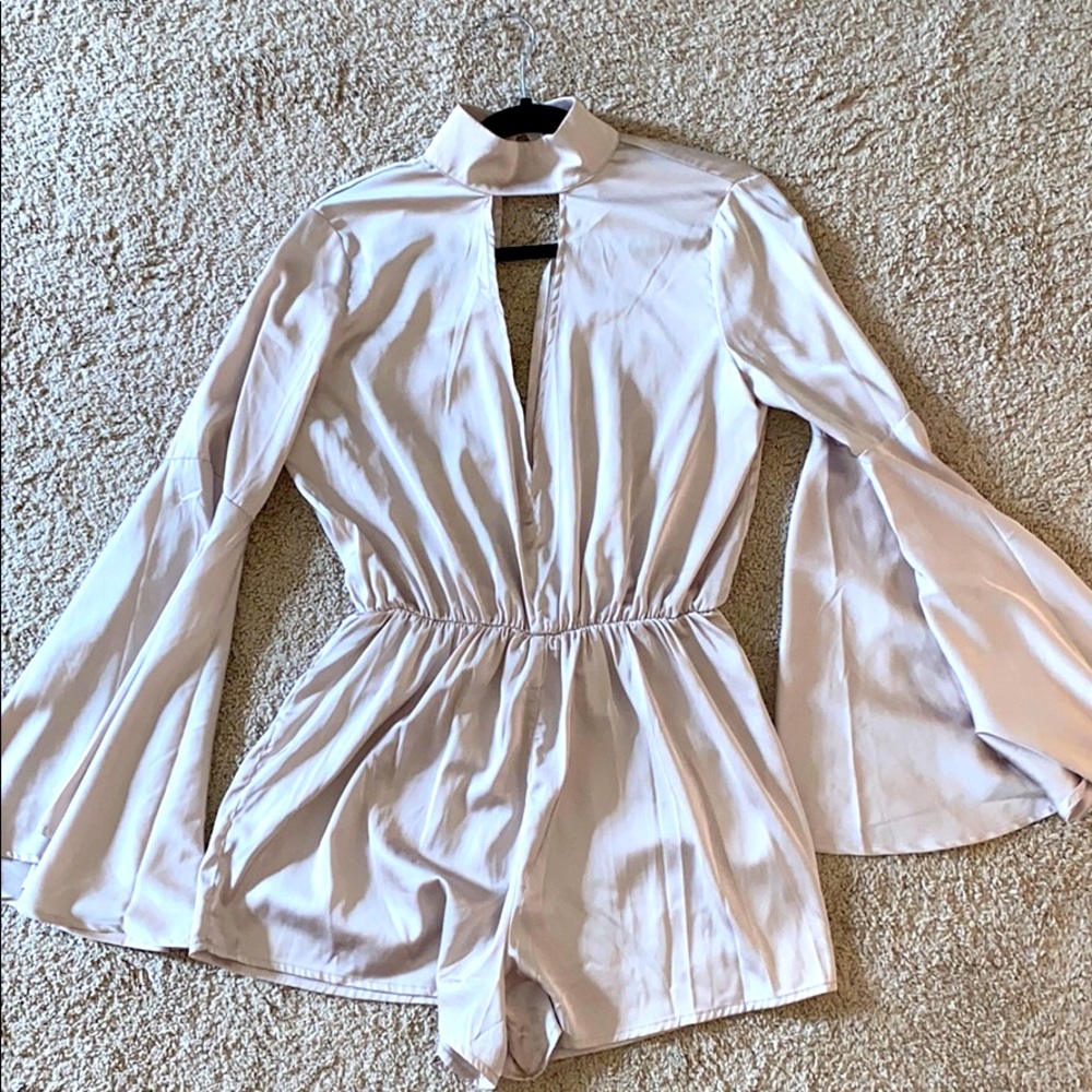 Satin Romper